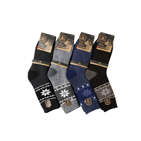 Tripack calcetines largos de paño invierno 