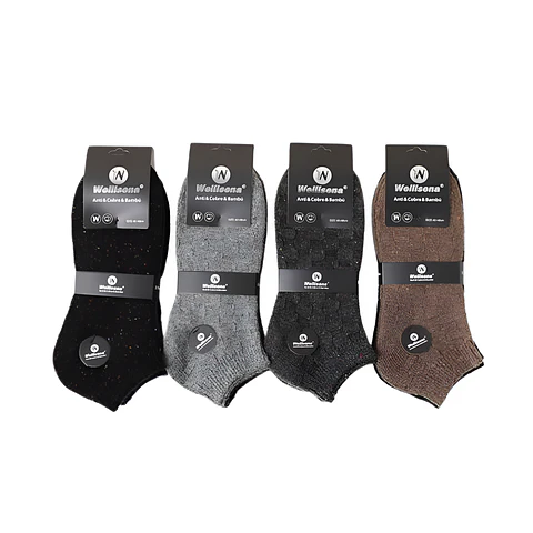 Tripack de calcetines cortos de paño 