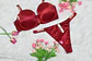 Conjunto de ropa interior satinada con cadenas Copa B - Miniatura 5
