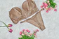 Conjunto de ropa interior satinada con cadenas Copa B - Miniatura 3