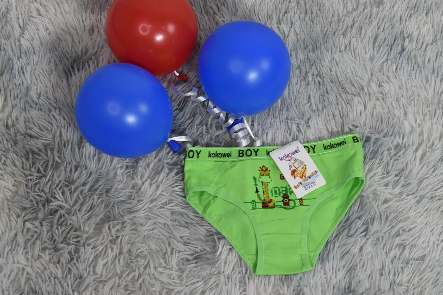 Slip de niño con divertidos estampados  5