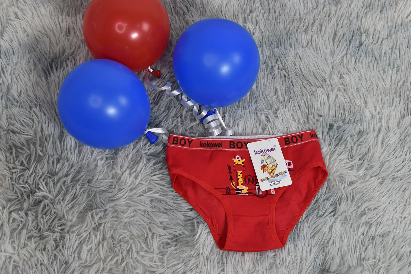 Slip de niño con divertidos estampados  6