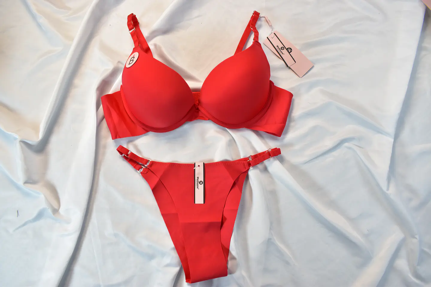 Conjunto de sosten liso Copa B 4