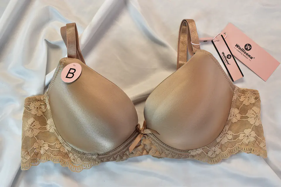 Sosten satinado con encaje Copa B 3