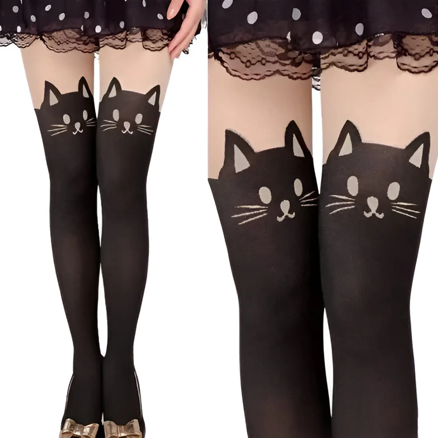 Pantimedias de gatito  1