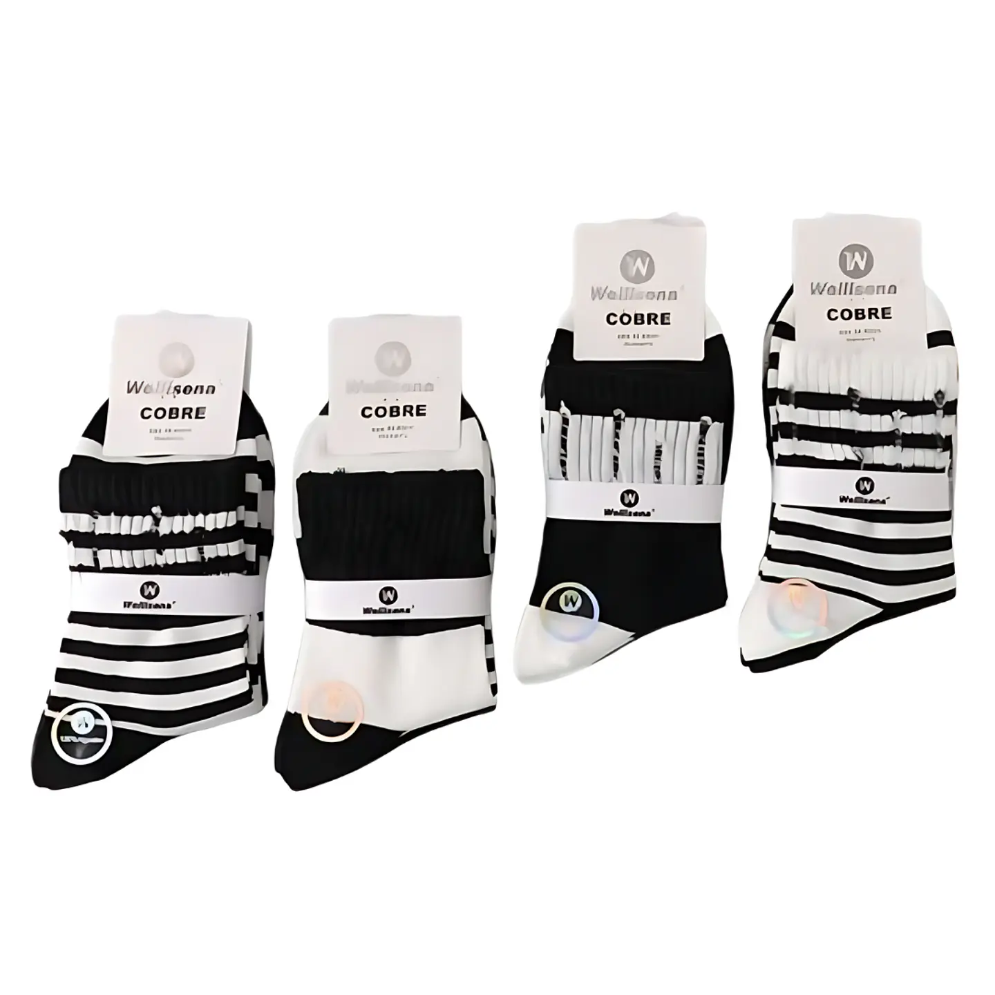 Calcetines con diseño de cobre  1