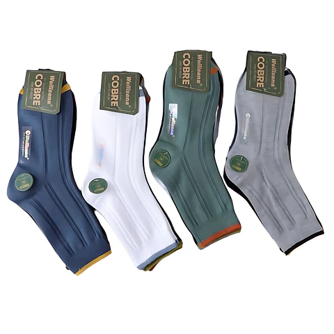 Docena de calcetines de cobre weilisena