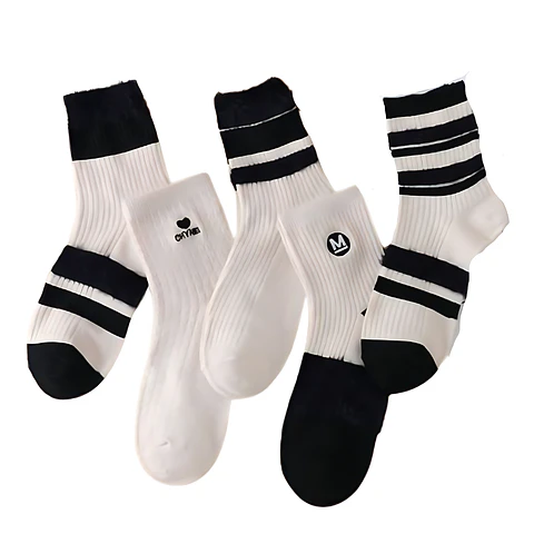 Docena de calcetines semi-peludos 