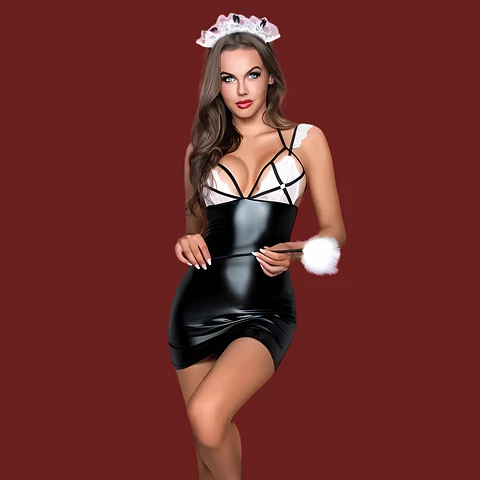 Sexi disfraz de mucama 