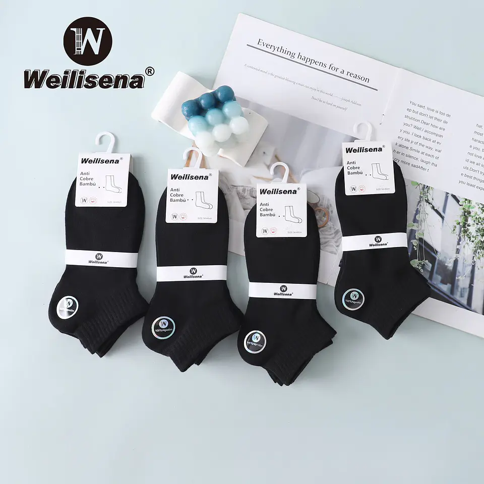 Docena de calcetines cortos para mujer  1