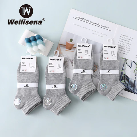 Docena de calcetines cortos para mujer 