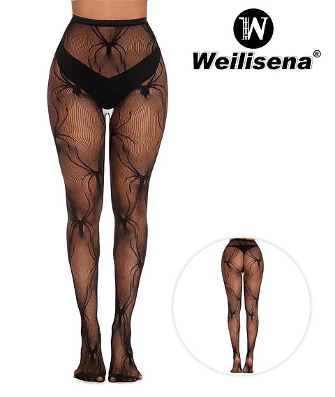 Mallas con diseño de araña 