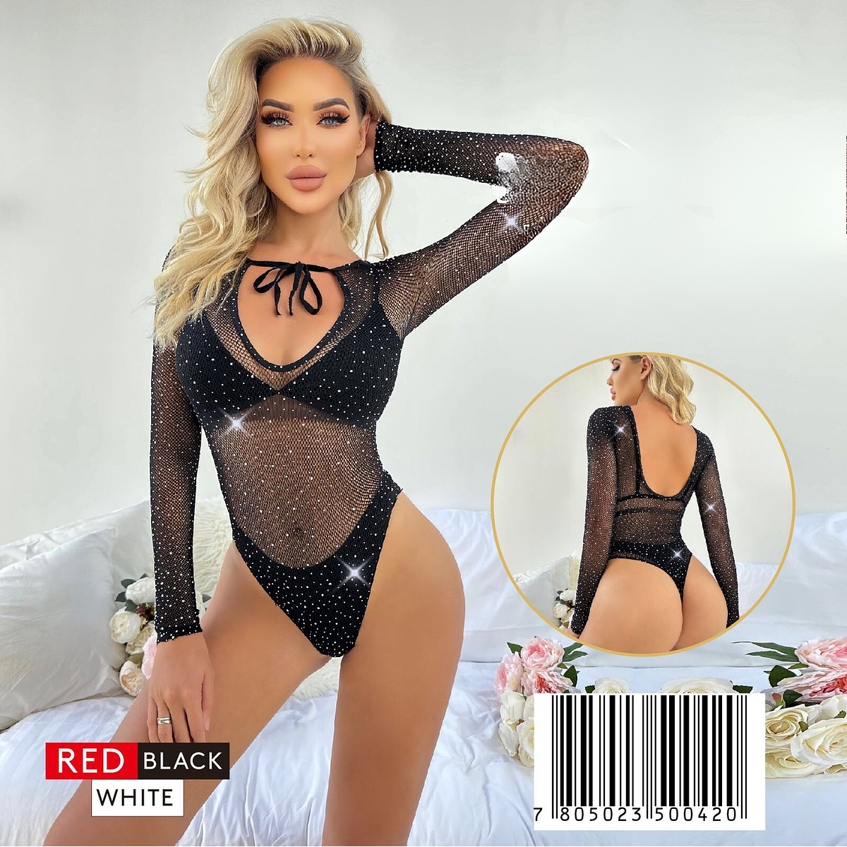 Sexi body con brillos