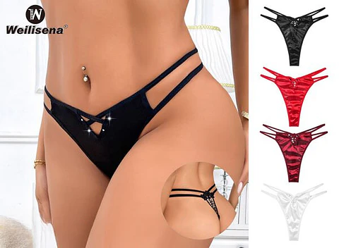 Colale con ligas y brillo 