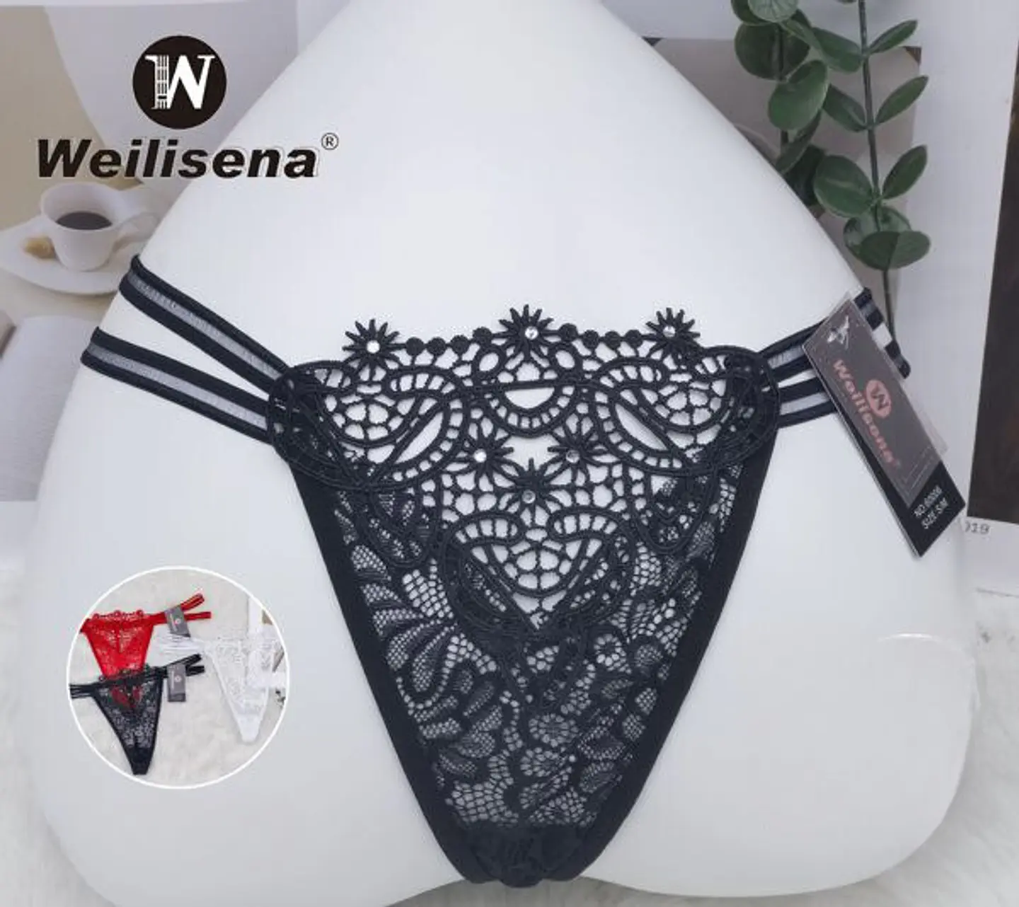 Colale con encaje de mujer  1