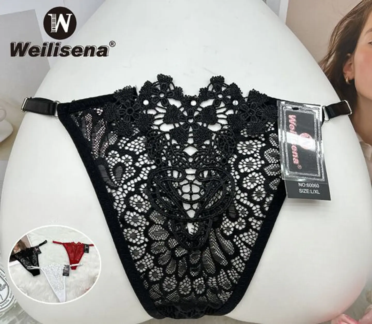 Colale con suave encaje  1