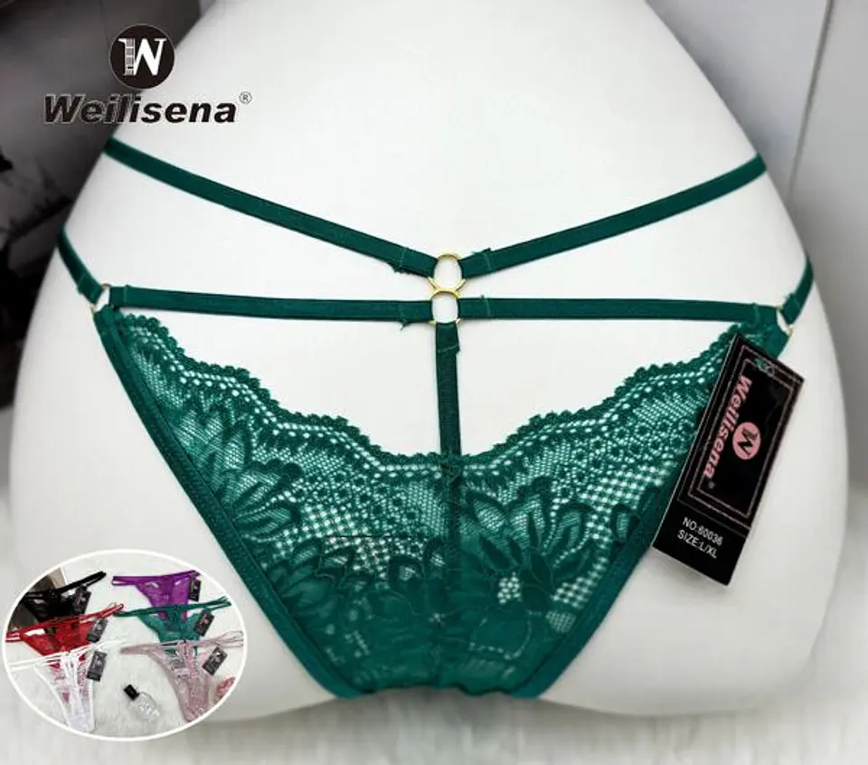 Colale con ligas y encaje  1