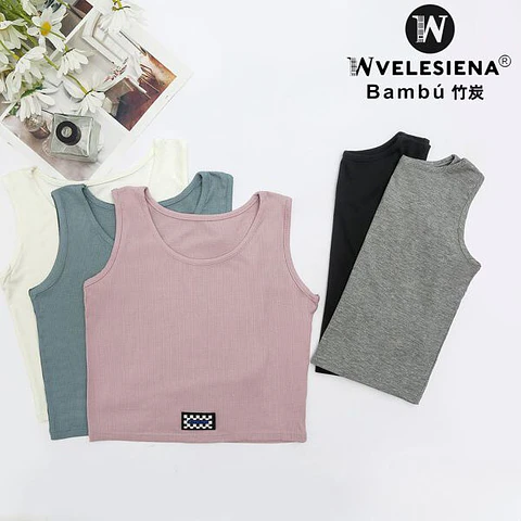 Polera suave de bambú 