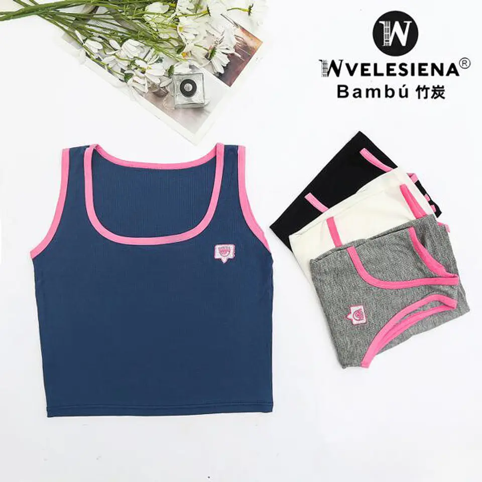 Blusa sin mangas de dama  1