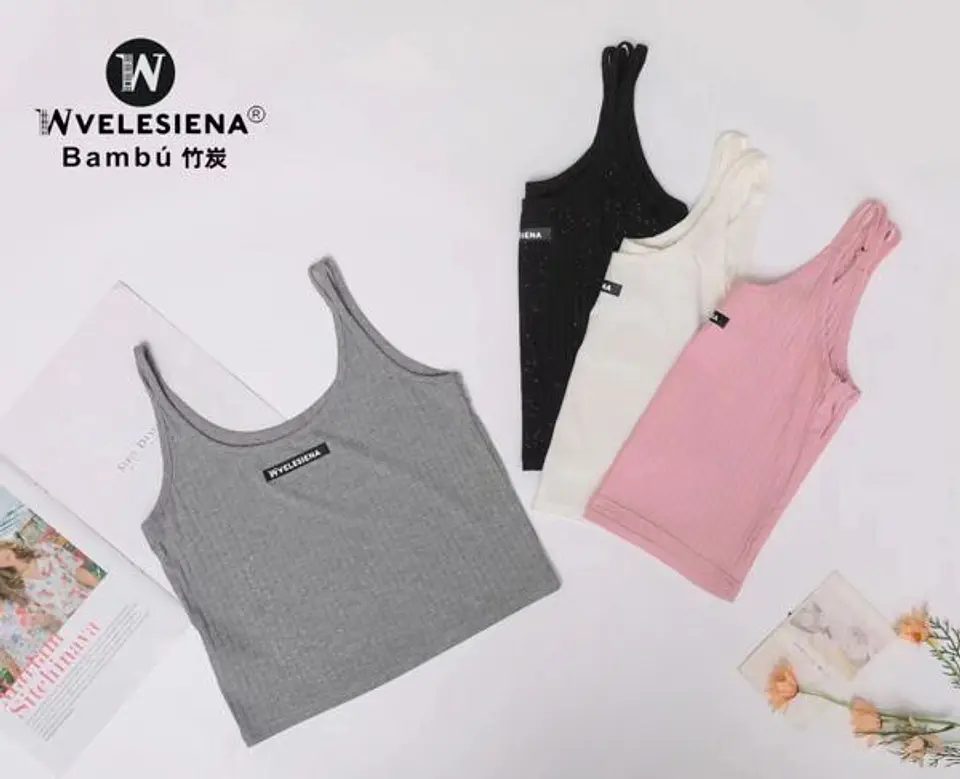 Polera corta sin mangas  1