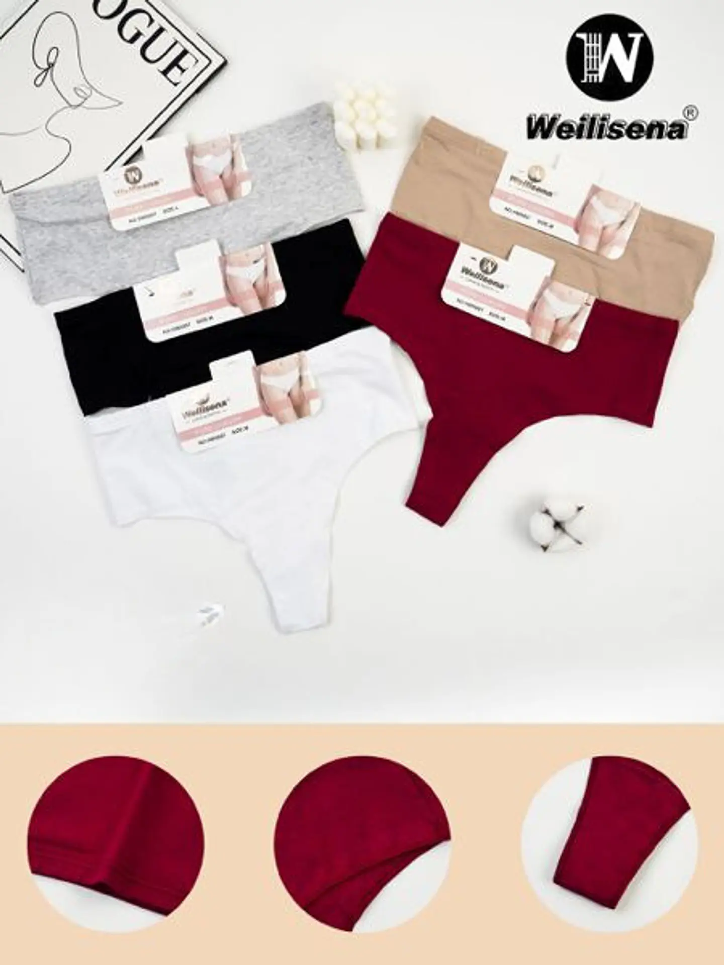 Colale de algodón alto  1