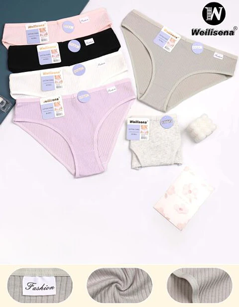 Calzón ancho atrás de dama 