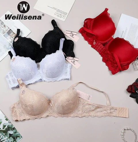 Sosten con encaje de dama Copa D