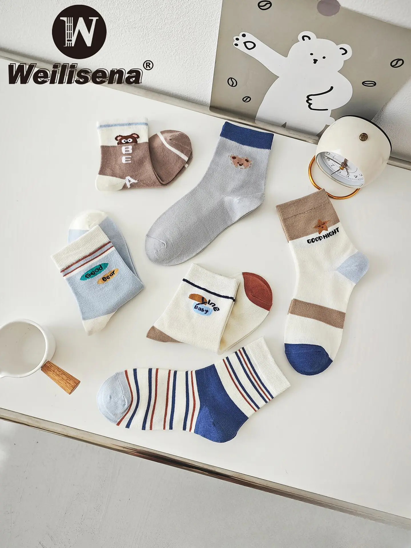 Docena de calcetines con diseño  1