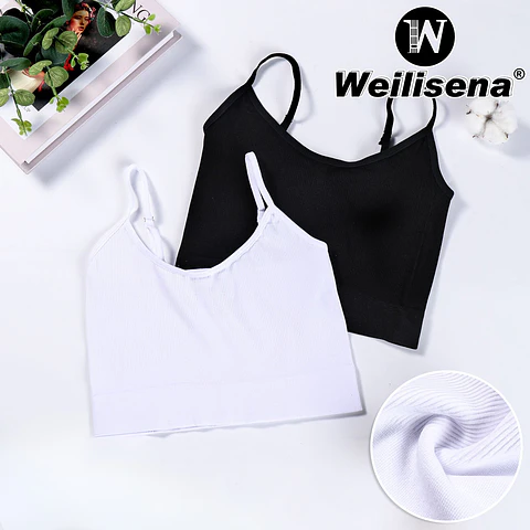 Polera corta sin mangas 