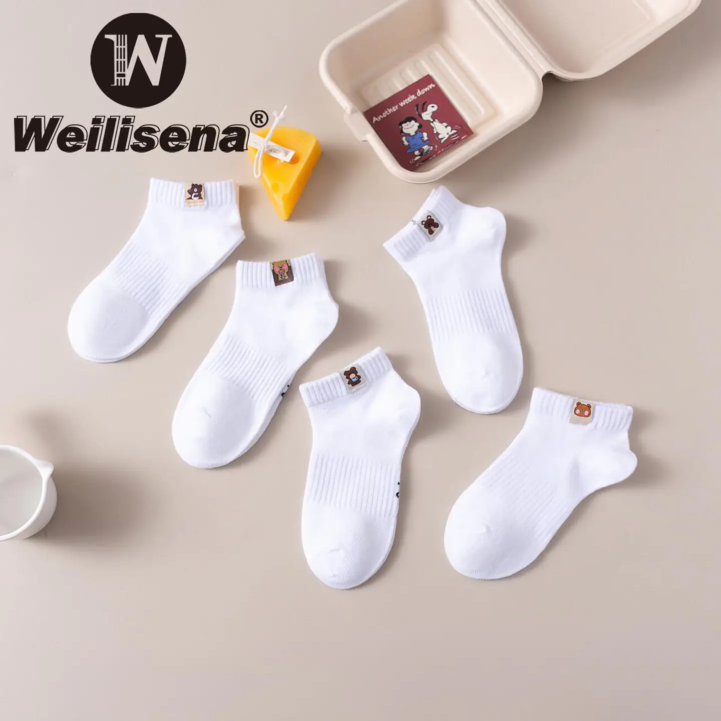 Docena de calcetines cortos de niños 1