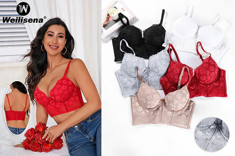 DOCENA Sosten tipo bustier Copa B