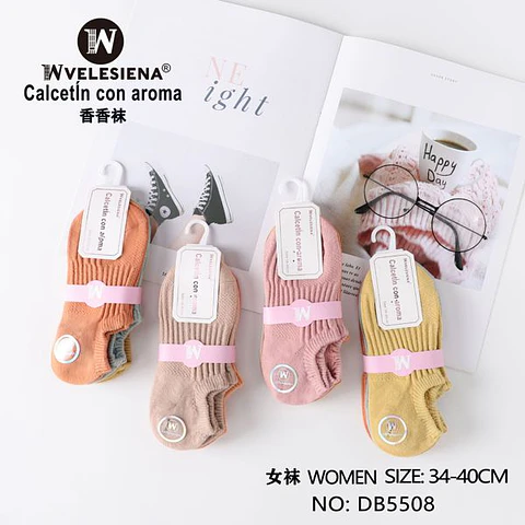 Docena de calcetines con aroma 