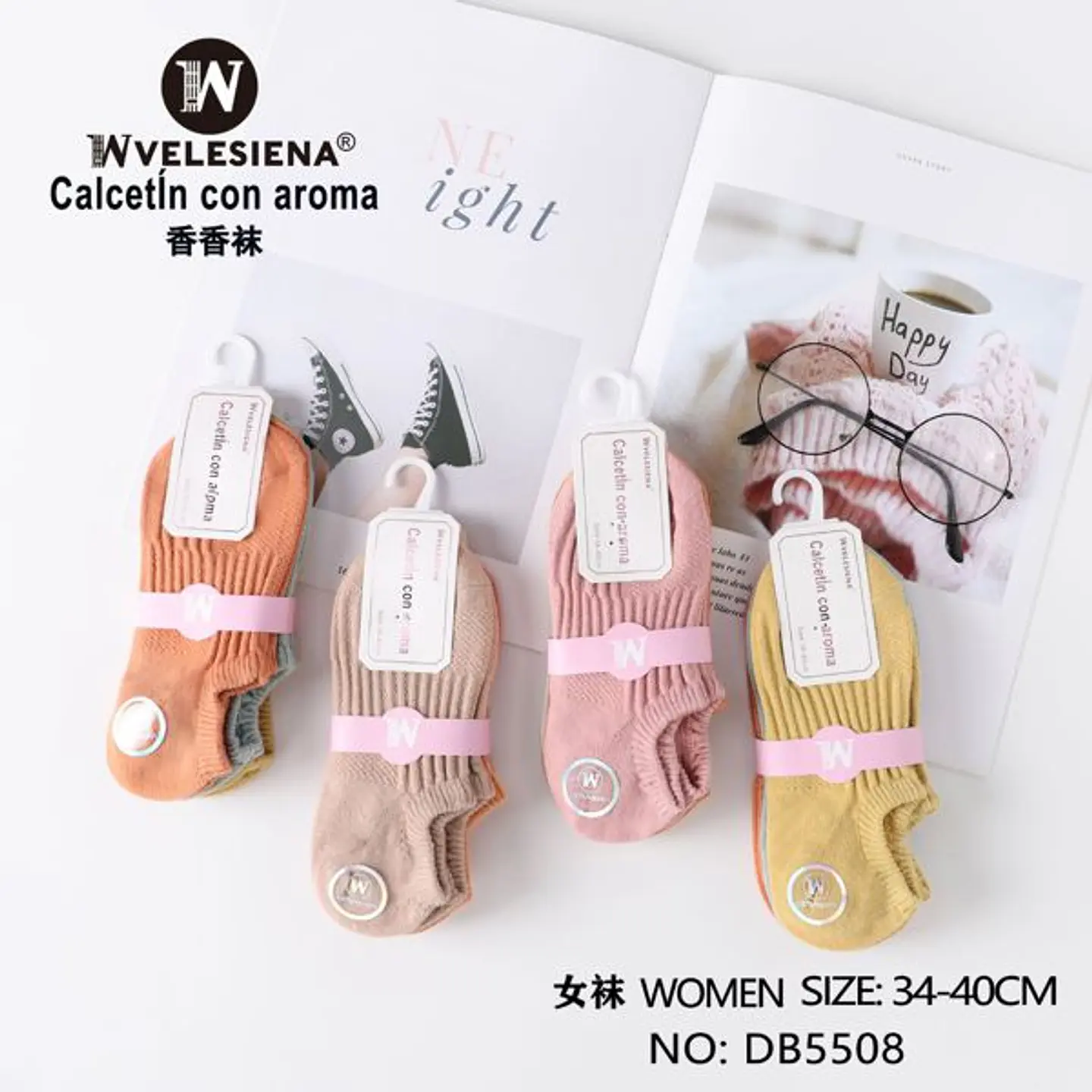 Docena de calcetines con aroma  1