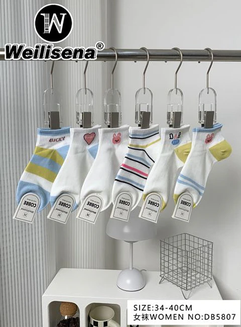 Docena de calcetines de dama