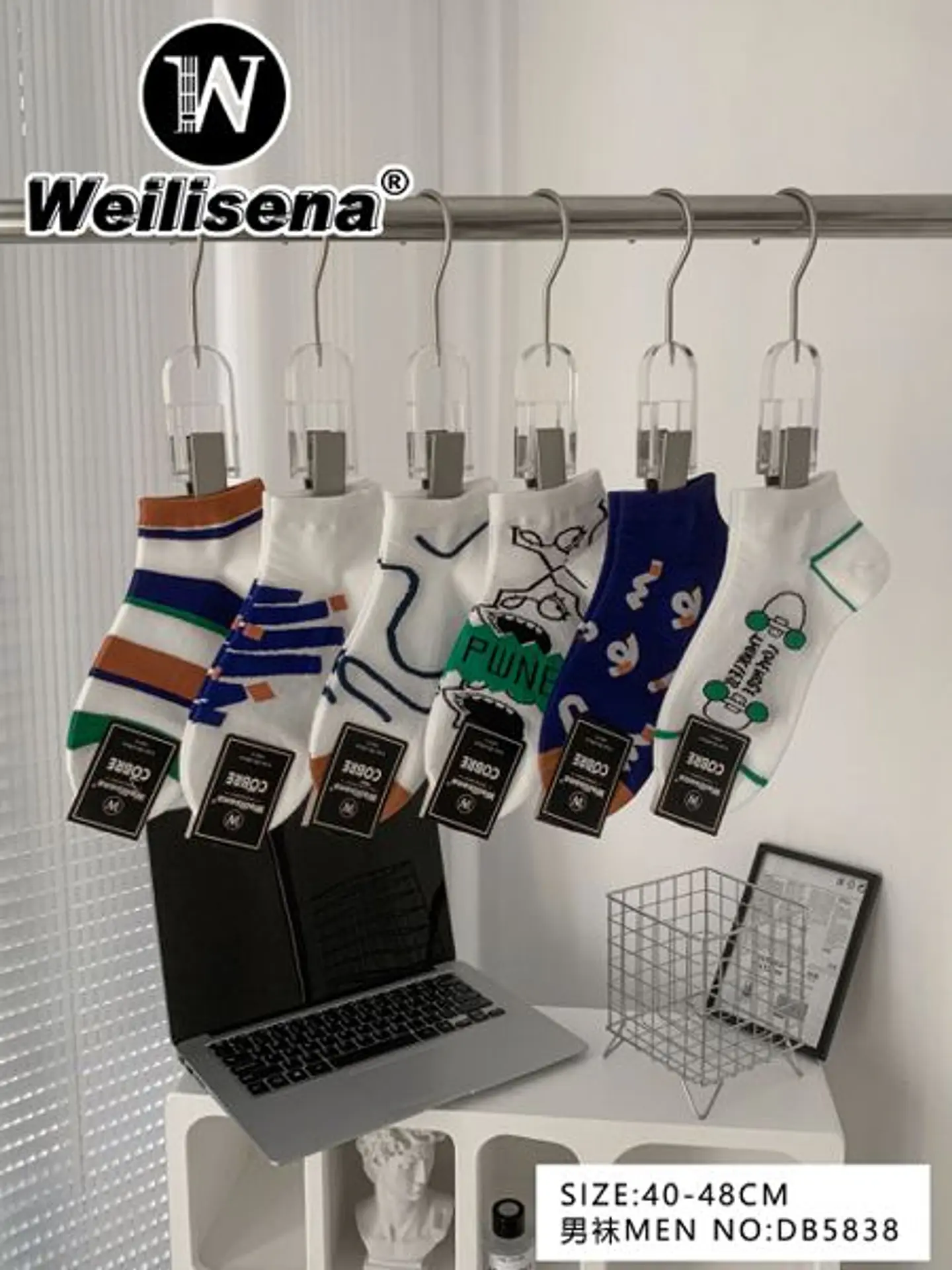Docena de calcetines de hombre  1