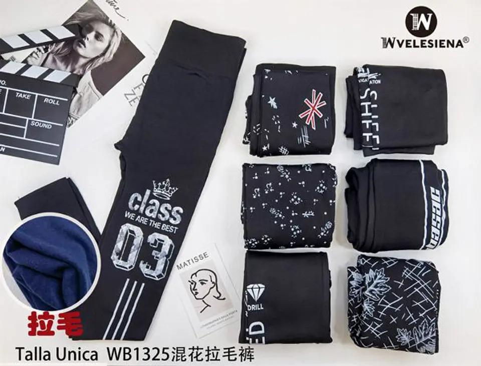 DOCENA CALZAS CON POLAR 1