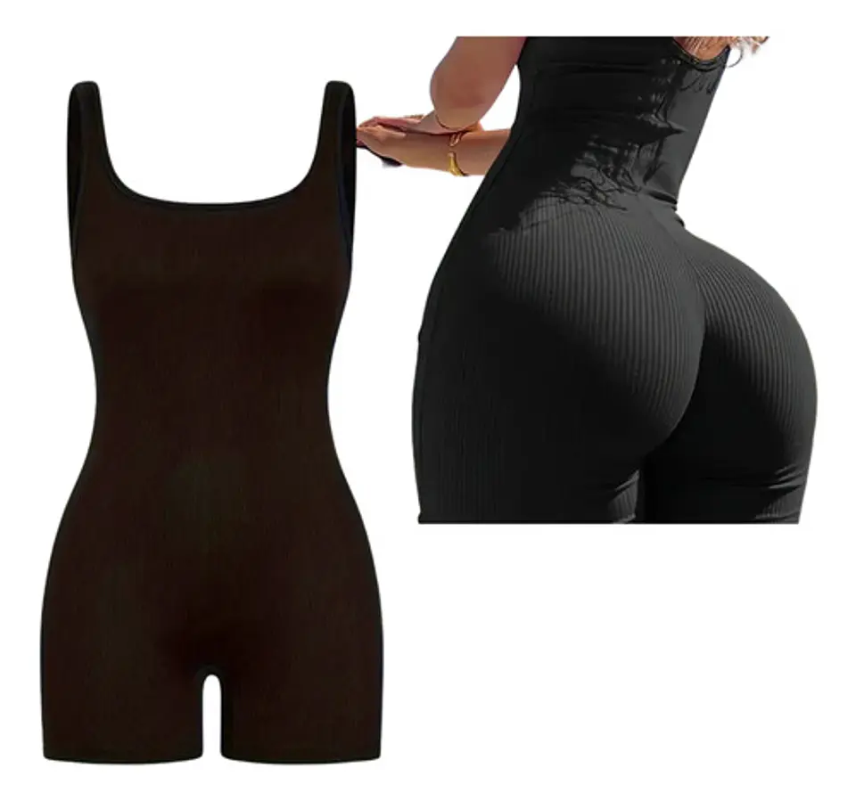 Enterito Deportivo Linzy Control Abdomen Mono Yoga Corto 3