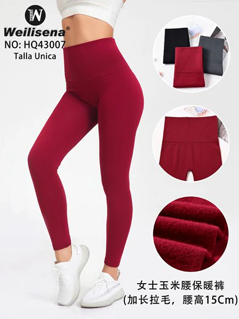 DOCENA DE CALZAS CON POLAR 