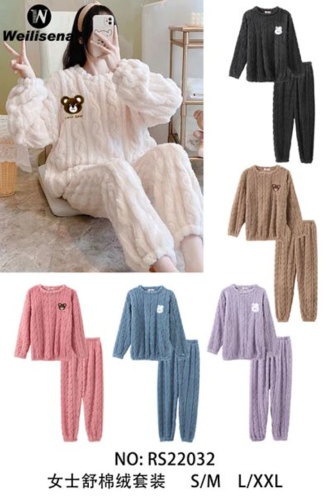 DOCENA Pijama de invierno PLUSH