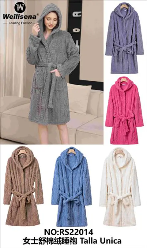 DOCENA DE BATAS   de invierno PLUSH