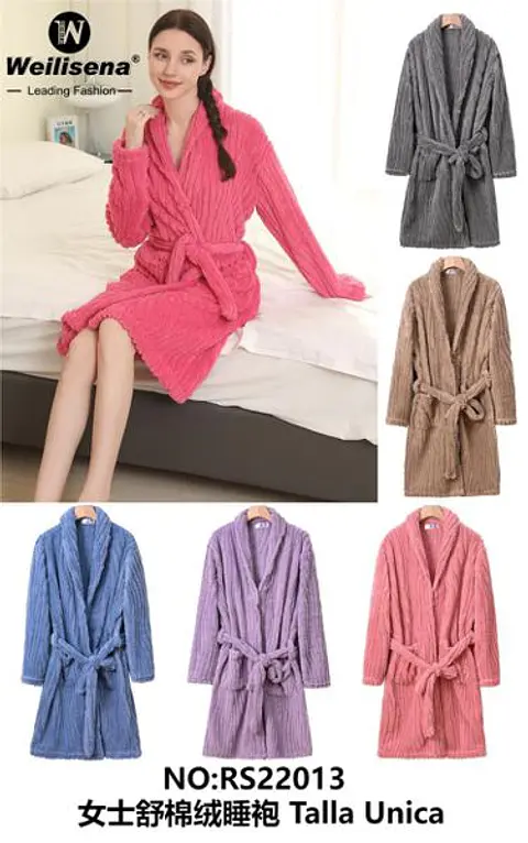 DOCENA DE BATAS   de invierno PLUSH