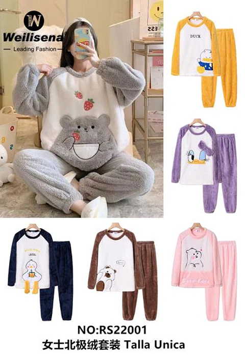 DOCENA DE PIJAMAS   de invierno PLUSH