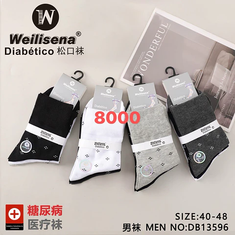 Docena de calcetines para diabético