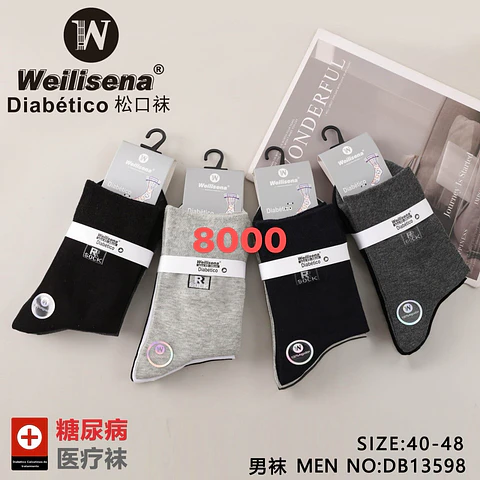 Docena de calcetines para diabéticO