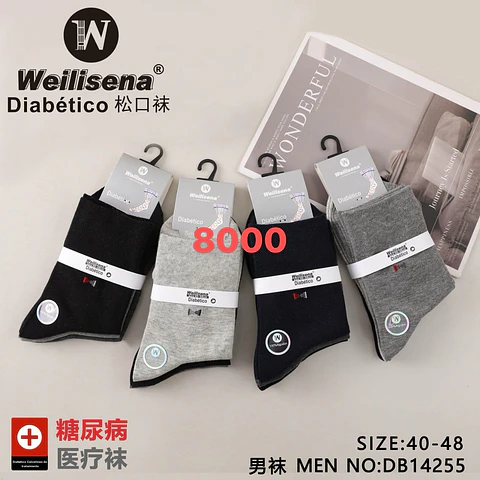 Docena de calcetines para diabéticO