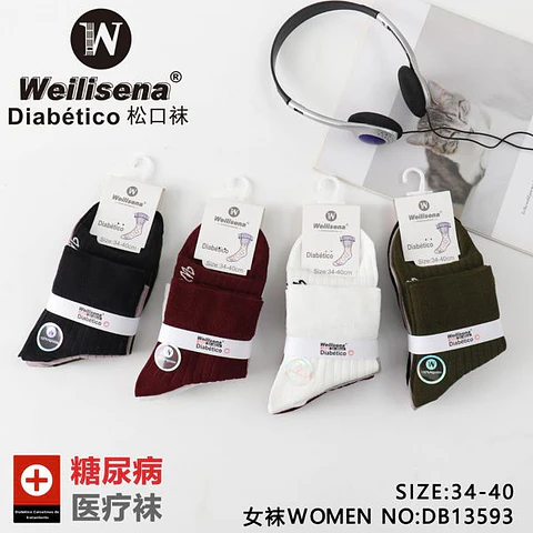 Docena de calcetines para diabéticO