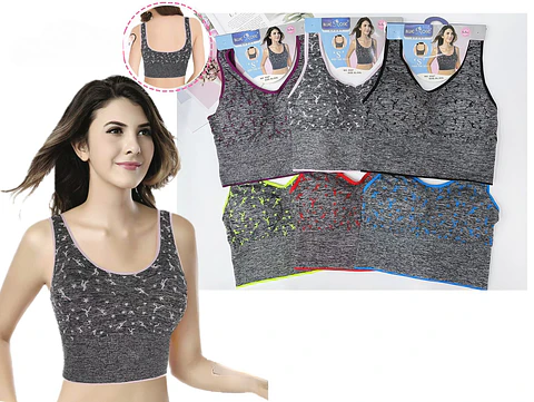 DOCENA Sujetador deportivo para dama 