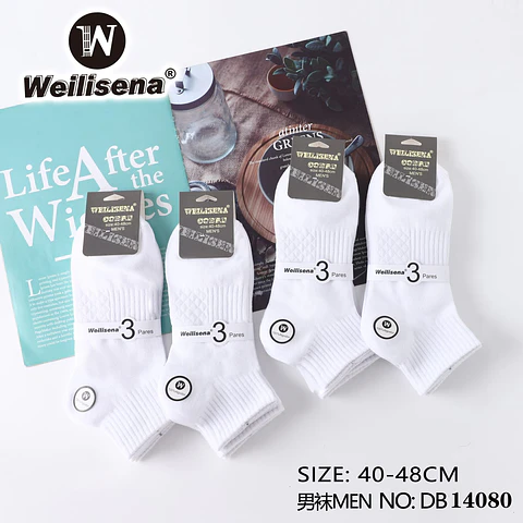 Docena de calcetas de algodón 