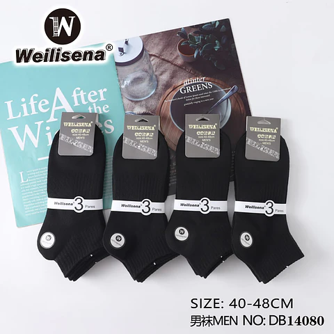 Docena de calcetas de algodón 