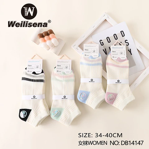 Docena de calcetas de algodón 